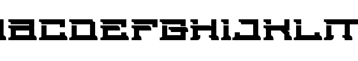 GalaxFontBold Font LOWERCASE