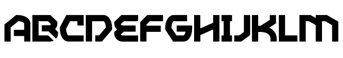 Galaxy Freedom Font LOWERCASE