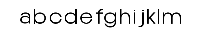 Galdern-ExtraLight Font LOWERCASE