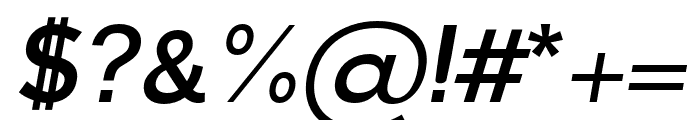 Gale bold-italic Font OTHER CHARS