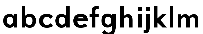 Gale extra-bold Font LOWERCASE