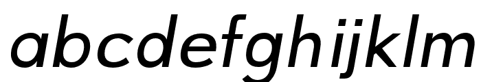 Gale regular-italic Font LOWERCASE