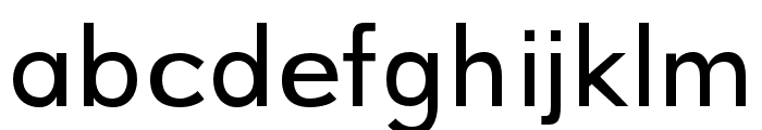 Gale regular Font LOWERCASE