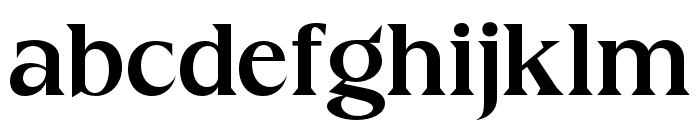 Galens Bold Font LOWERCASE