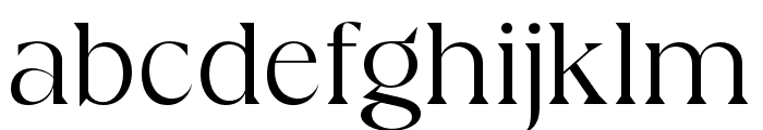 Galens Light Font LOWERCASE
