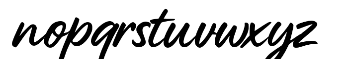 Galery handwriting Font LOWERCASE