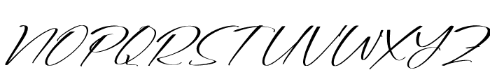 Galfighast Italic Font UPPERCASE