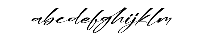 Galfighast Italic Font LOWERCASE