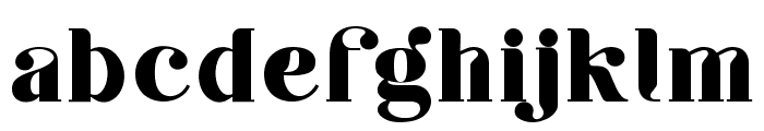Galgani Regular Font LOWERCASE
