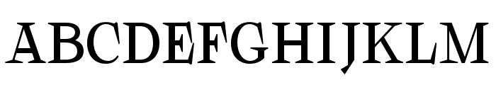 Galgey-Medium Font UPPERCASE