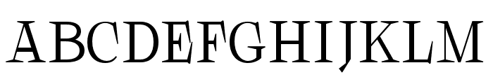 Galgey-Regular Font UPPERCASE
