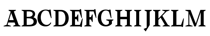 Galgey Semi Bold Font UPPERCASE