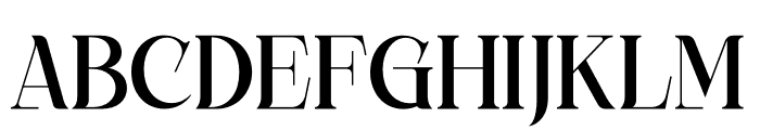 Galgine Font UPPERCASE