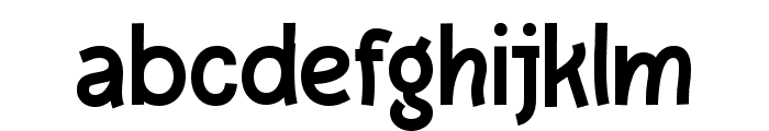 Galigo Regular Font LOWERCASE