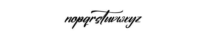 Galimunte Pogteria Italic Font LOWERCASE