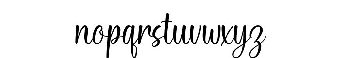 Galiya Font LOWERCASE