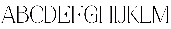 Galkgin Font UPPERCASE