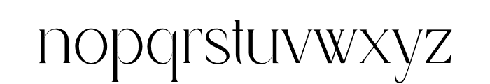 Galkgin Font LOWERCASE