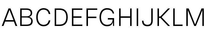 Gallad-Light Font UPPERCASE