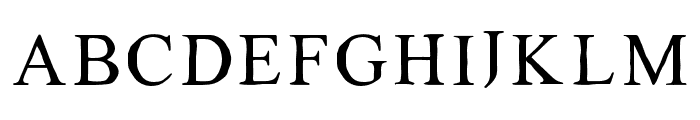 Gallagher-Regular Font LOWERCASE