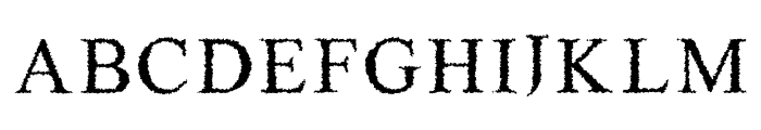 Gallagher-Rough Font LOWERCASE