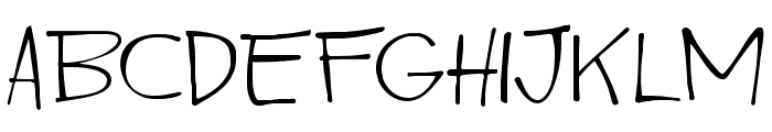 Gallamfo Font UPPERCASE