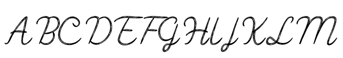 Gallando Italic Font UPPERCASE