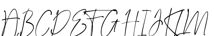 Gallant Signature Font UPPERCASE
