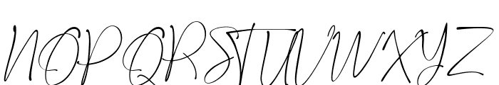 Gallant Signature Font UPPERCASE