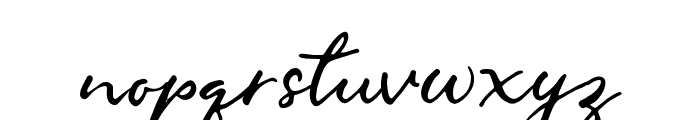 Gallendo-Regular Font LOWERCASE