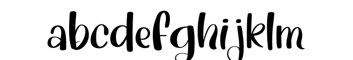 Gallery Font LOWERCASE