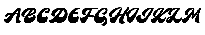 Galliardo Regular Font UPPERCASE