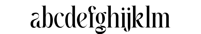 Galliget Font LOWERCASE