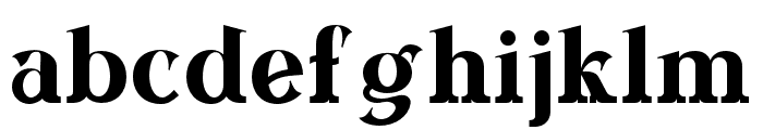 Galojo-Regular Font LOWERCASE