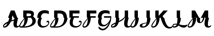Galopt Regular Font LOWERCASE