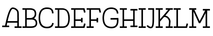 Galore Snack Serif Font UPPERCASE