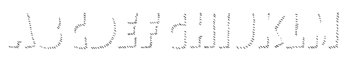 GalponSpring-Shadow Font UPPERCASE