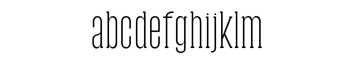 Galvin-Light Font LOWERCASE