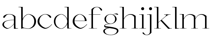 Galviory-Regular Font LOWERCASE