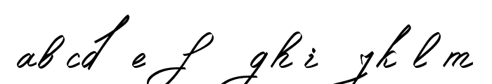 Galyna Leaffe Font LOWERCASE