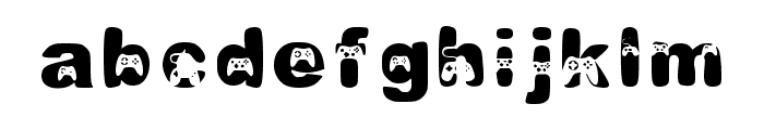 Game Regular Font LOWERCASE