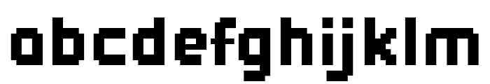 Game Stage Font LOWERCASE