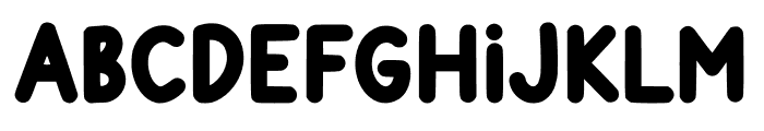 GameOver Font LOWERCASE