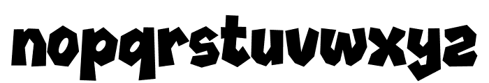 Gamelock Font LOWERCASE