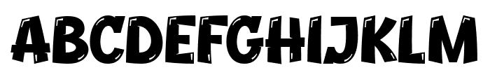 Gamezer Font LOWERCASE