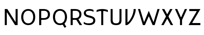 Gamola Regular Font UPPERCASE