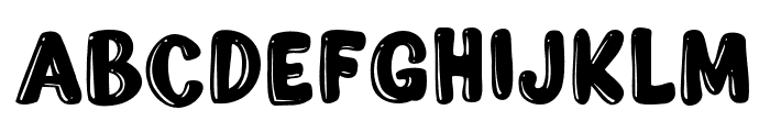 GampolinsRegular Font LOWERCASE