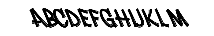 Gamrac Font LOWERCASE