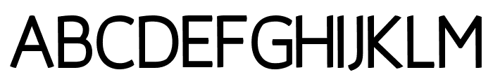 Gamthern Font UPPERCASE