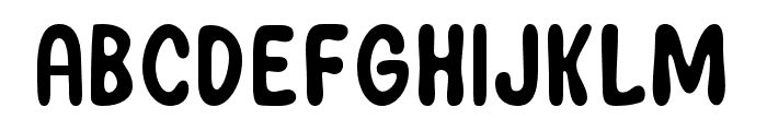 Gandaria-Regular Font UPPERCASE